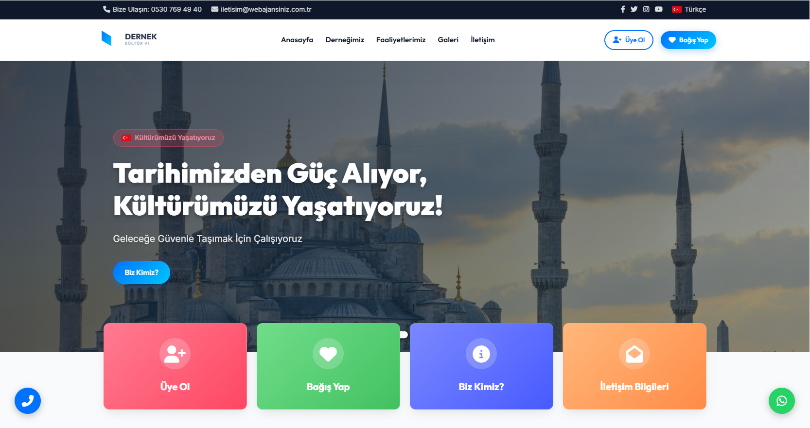 Köy Dernek Web Paketi