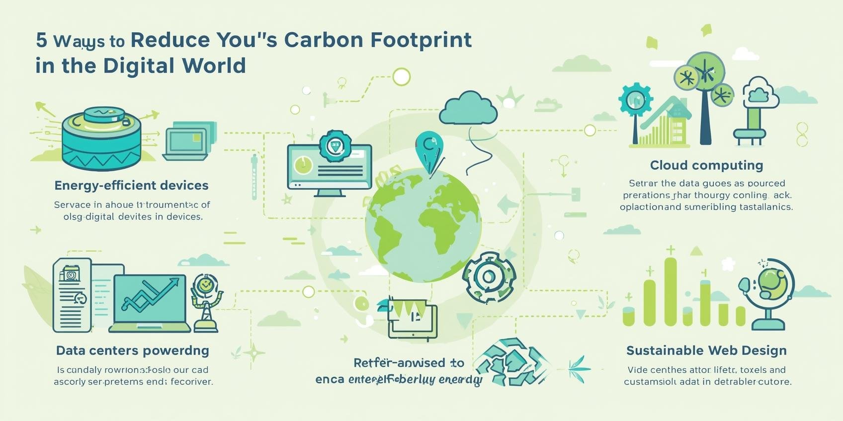 Dijital Dünyada Karbon Ayak İzini Azaltma Rehberi